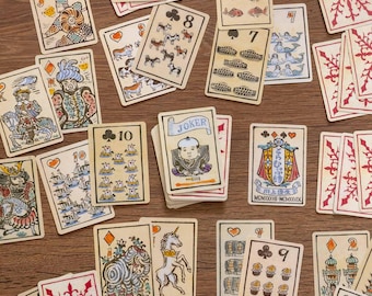 Japanese Woodblock Print Playing Cards: Sumio Kawakami Art, 2 Decks