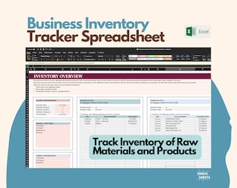 Small Business Inventory Tracker: Excel Spreadsheet Template