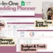 Wedding Spreadsheet, Wedding Budget Spreadsheet, Wedding Checklist, Wedding To Do List, Wedding Guest List, Wedding Planner, Google Sheets