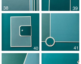 【メーカー包装済】 Cutting DIGITAL Guides 8x8 for Templates and アイライナー
