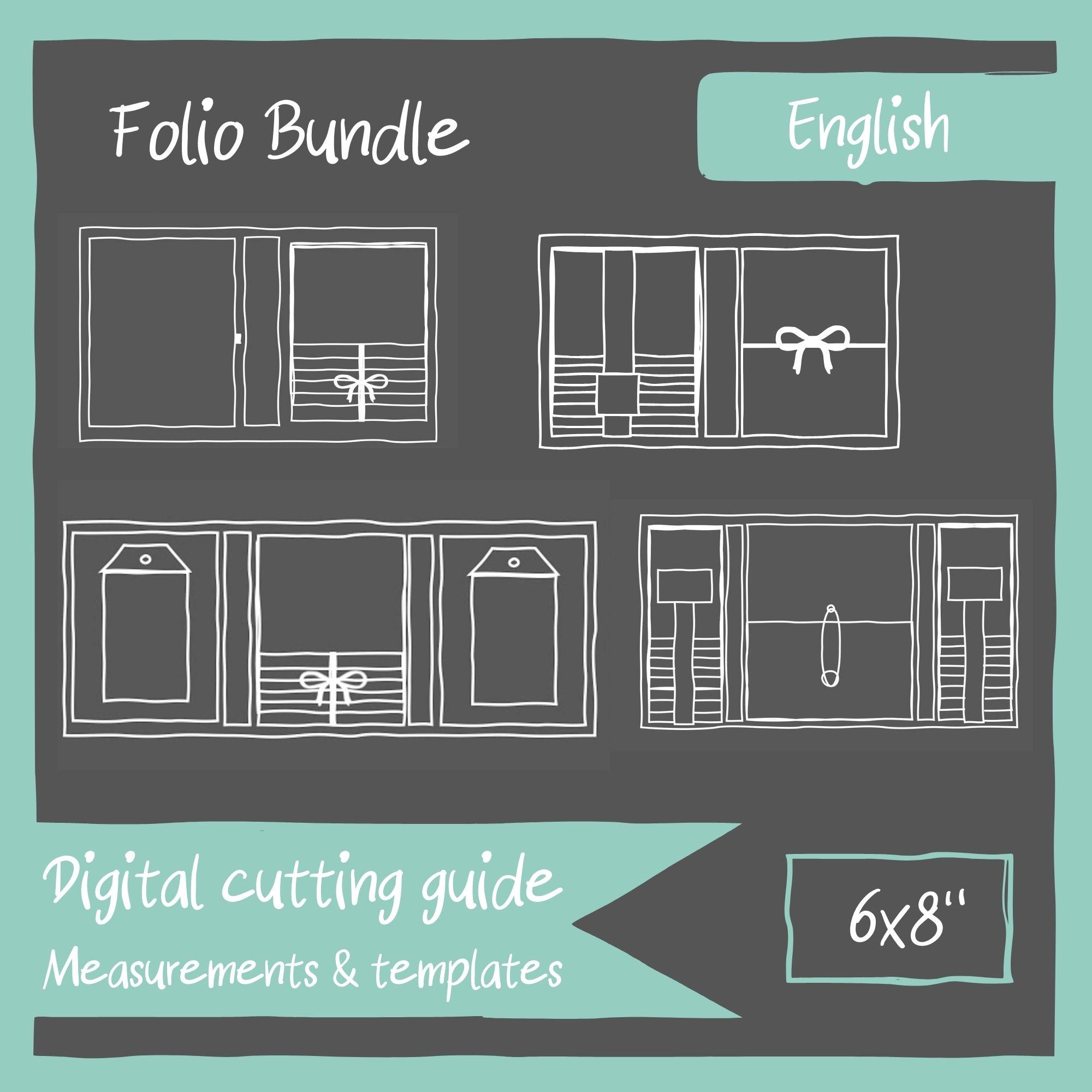 Mini Album Template 6x8 - Etsy