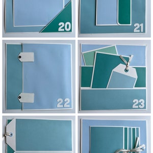 Guides et modèles de découpe NUMÉRIQUES pour mini album 8x8 Bundle No.1 comprenant les styles de page 1-25 image 10