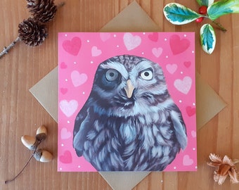 Little Owl Greetings Card / Birthday Card