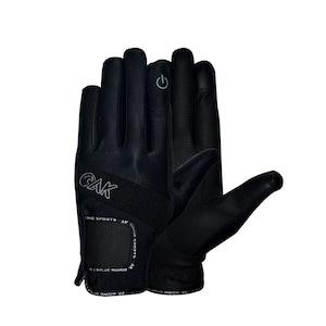 AK Guantes de equitación aksed Champion Grip a lo largo de la función táctil