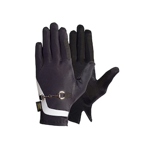 AK Horse Riding Gloves Equestrian Ladies Gloves with Bit Chain Running Gloves