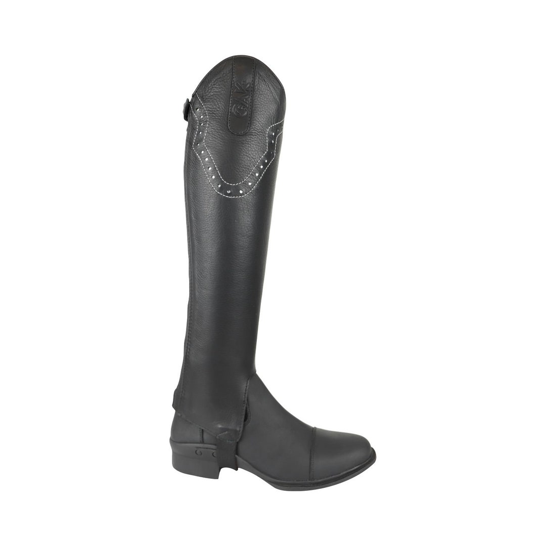 Demi-chaps AK Winter Pro – Coupe-vent, Lavables, Unisexe, Tailles XXS à 5XL, Noir