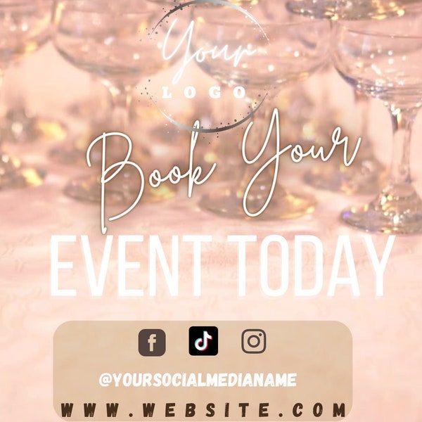 Business Announcement, Venue Rental Booking Marketing Template, Business Event, Booking Appointment Video,Entrepreneur Booking,Booking Flyer