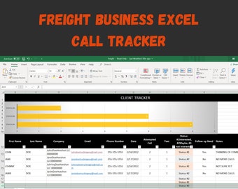 Freight Dispatch Call Excel, Independent Freight Dispatcher, New Dispatcher, Dispatching Business, Owner Operator, Dispatch Call Log, Recent