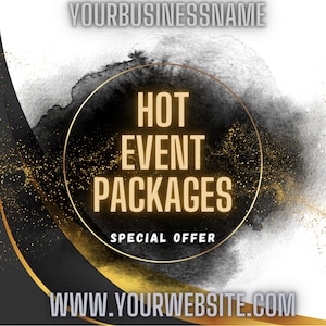 Venue Rental Package Marketing Templates, Venue Reservation, Event Space Rental, Venue Instagram Templates, Social Media Venue Templates