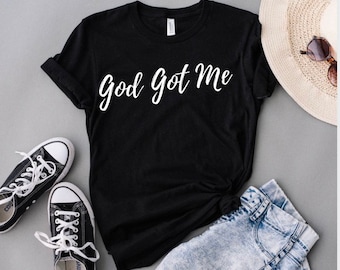 Got Got Me Christian t-shirt, Religious Gifts, Religious Shirt, Faith Shirts, Bible Verse, Unisex Jersey Short Sleeve Tee, Recent