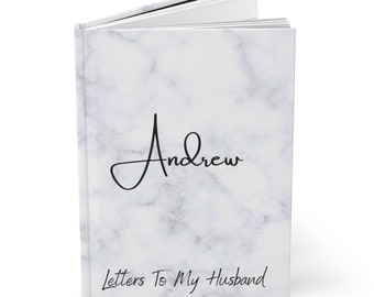 Letters To My Husband Personalized Journal, Customized Anniversary, Birthday Journal, Wedding Love Letters Gift, Love Letter Notes, Recent
