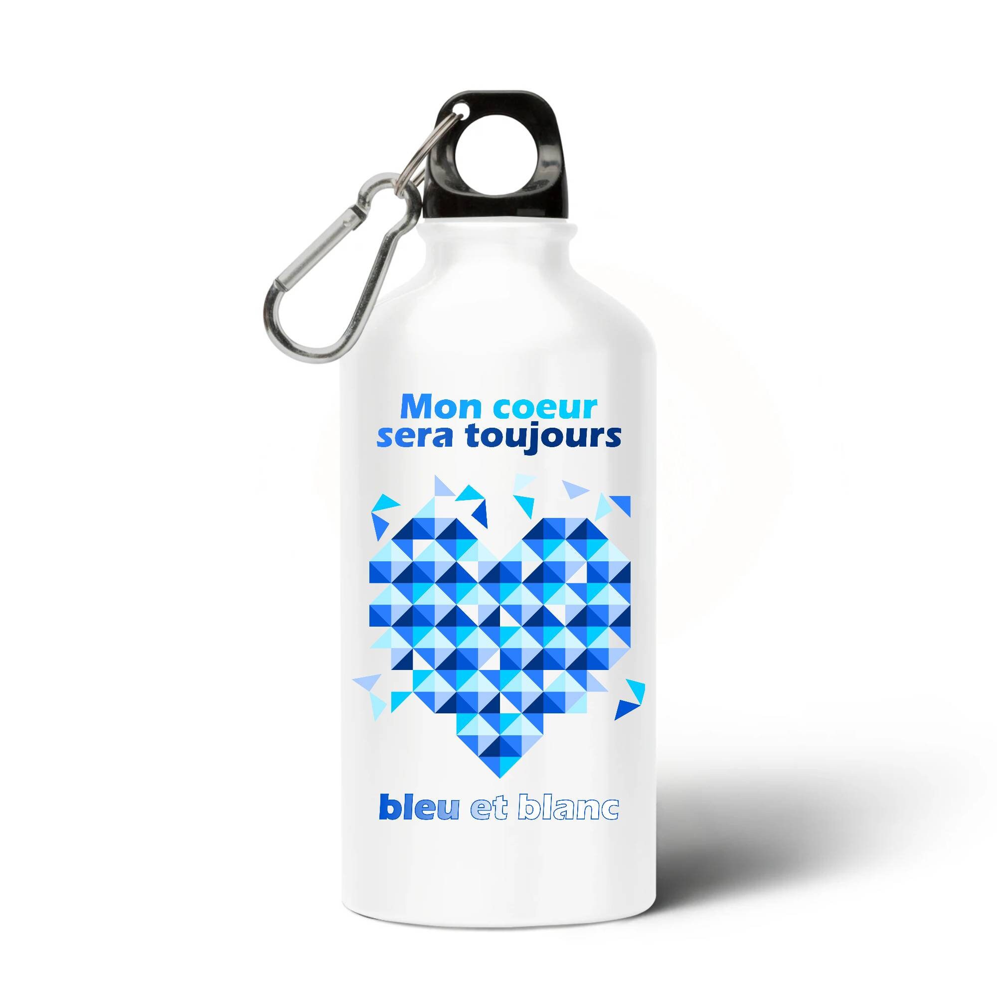 Gourde Cœur Bleu et Blanc Auxerre