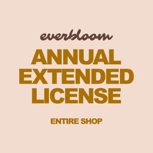 Entire Shop Extended Commercial License