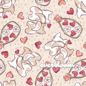 Limited Cat Love 2 Seamless Pattern for Commercial Use, Surface Pattern, Seamless Repeat, Custom Fabric, Seamless Design File