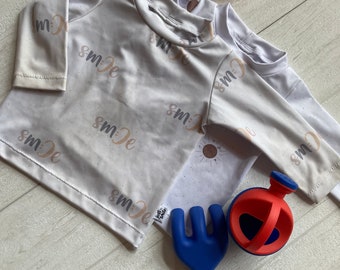 UV Shirt Baby Child Swim Shirt UPF50 Sunshine Smile