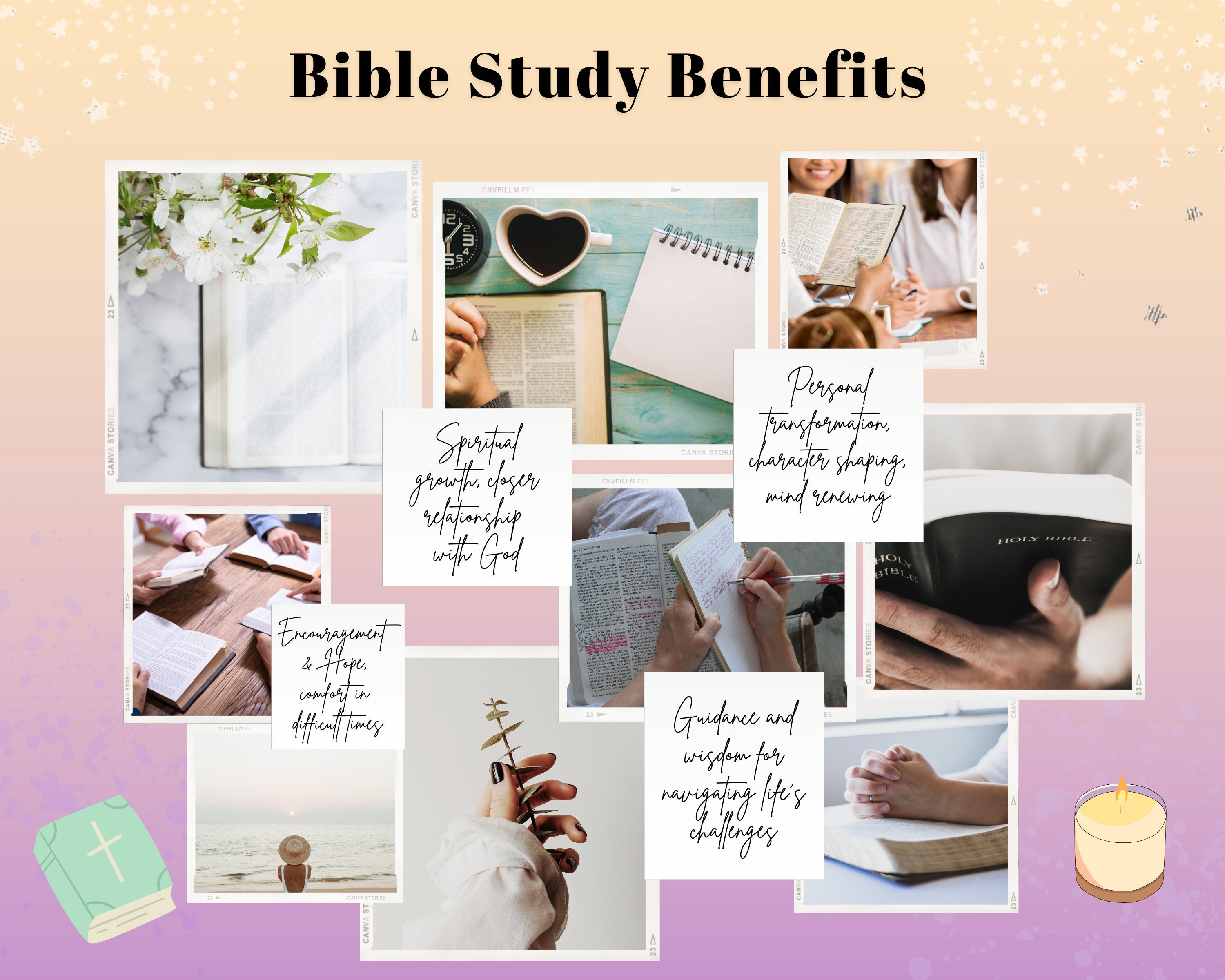 SOAP Bible Study Printable Template, Bible Study Printable, SOAP Bible