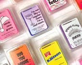 Mean Girls Inspired Wax Melts Bundle Set of 6 3 oz Soy Tarts Warmer Meet the Plastics Collection Highly Scented Hand Poured