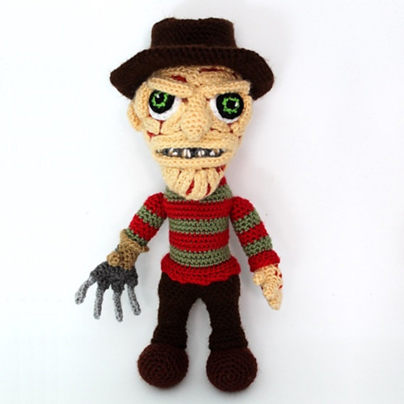 Freddy Krueger Doll Freddy Krueger Amigurumi Nightmare On Etsy