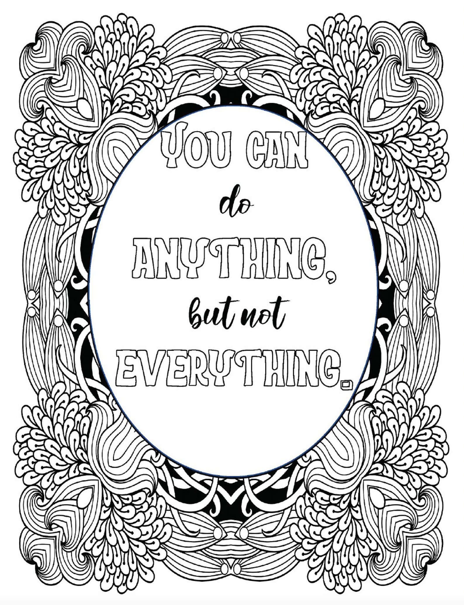 50 Inspirational Mandala Coloring Pages - Etsy