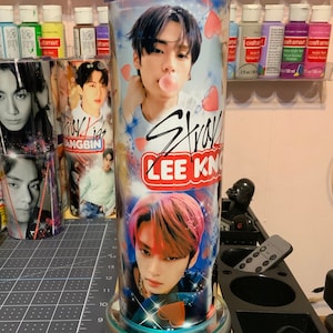 Stray Kids Lee Know Tumbler 20oz. Straight Skinny Tumbler KPOP
