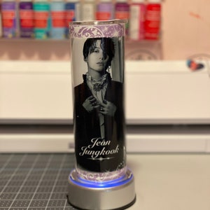 BTS Jungkook Yoongi Taehyung Tumbler | Jungkook | RM | Jimin | Suga | J Hope | Taehyung 20oz Straight Skinny Tumbler
