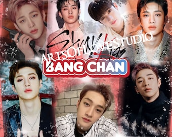 Stray Kids Merch "Bang Chan" 20oz. Straight Skinny Tumbler Design