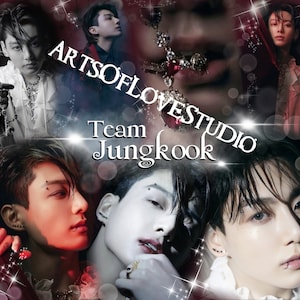 BTS Jungkook 20oz Straight Tumbler Design PNG