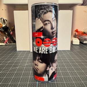 BTS ARIRANG KPOP Tumbler 20oz bild 1