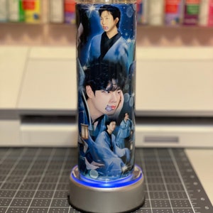 BTS Tumbler BTS Cup Dalmajung Jungkook Jimin RM Taehyung Suga JHope Jin 20oz Straight Skinny Tumbler