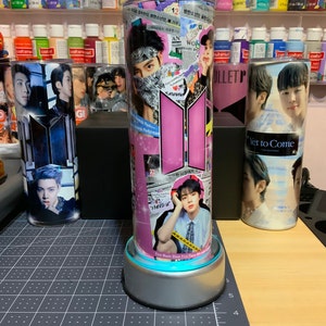 BTS Tumbler BTS Merch Festa | Jungkook | RM | Jimin | Suga | J Hope | Taehyung 20oz Straight Skinny Tumbler