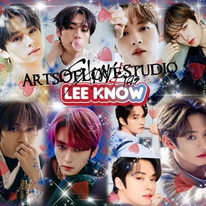 Stray Kids Merch "Lee Know" Design de copo reto e magro de 20 onças PNG