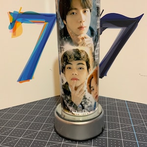 BTS Tumbler BTS Merch | Jungkook | RM | Jimin | Suga | J Hope | Taehyung 20oz Straight Skinny Tumbler