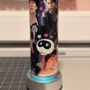 BTS Jin Tumbler Astronaut BTS Merch | Jungkook | RM | Jimin | Suga | J Hope | Taehyung 20oz or 30oz Straight Skinny Tumbler