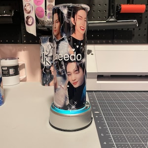 Oneus Leedo Tumbler Oneus Merch | Seoho | Ravn | Xion | Keonhee | Hwanwoong | 20oz Straight Skinny Tumbler KPOP