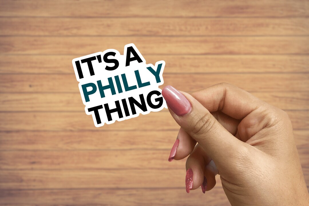 It's A Philly Thing Sticker, Football Sticker, Sports Stickers, Laptop ...
