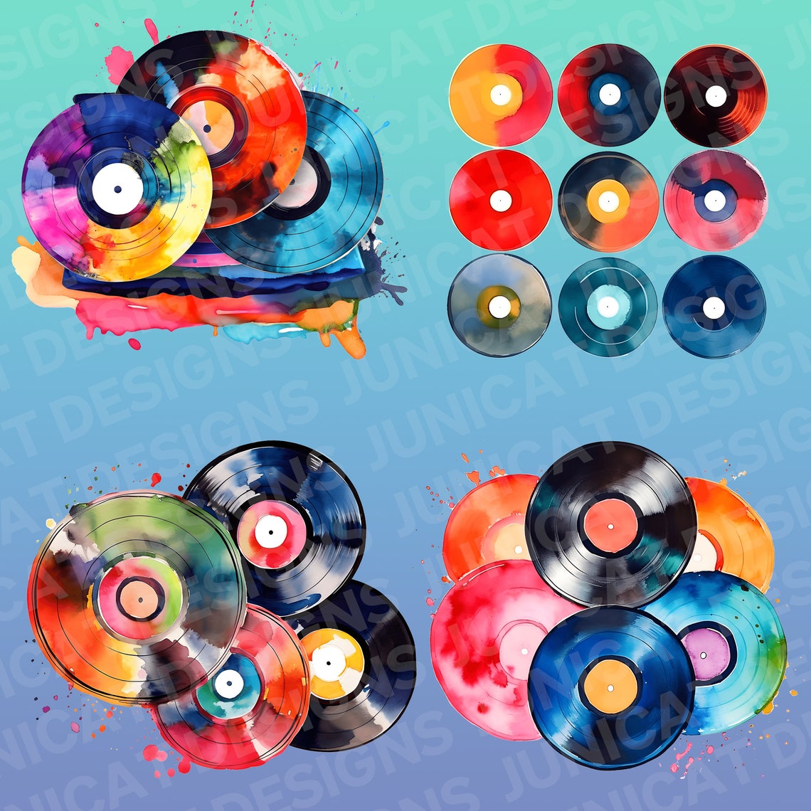 vinyl-records-clipart-record-clip-art-digital-download-instant