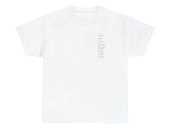 Ich denke, du solltest gehen - 55 Burgers - Unisex-T-Shirt aus schwerer Baumwolle