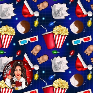 Gremlins naadloos, PNG-bestand, alleen digitale download