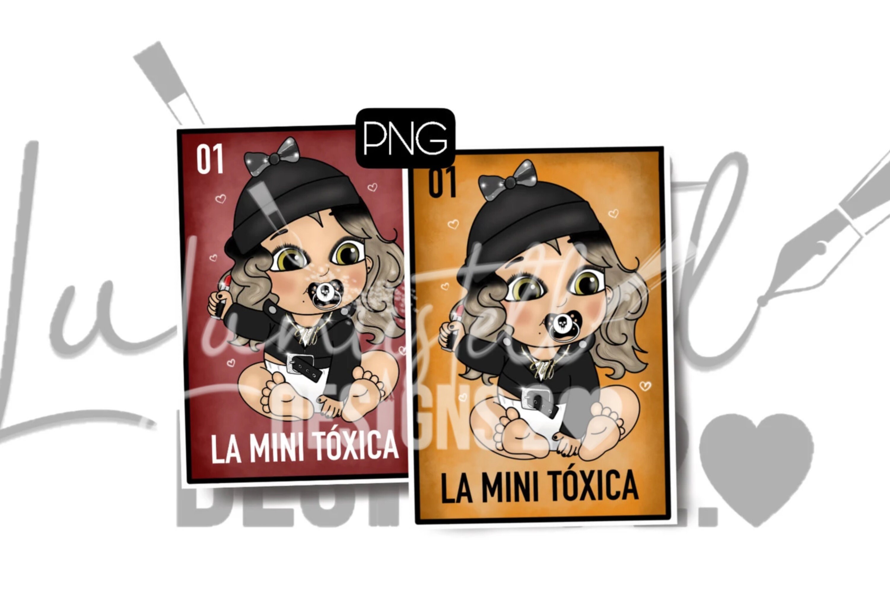 La Mini Toxica Bride of Chucky Tiffany PNG File Loteria - Etsy Finland