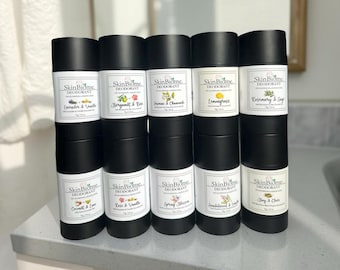 Natural Deodorant: Organic, Aluminum-Free, Essential Oil Scents