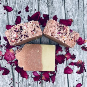 Organic Sugar Scrub Facial and Body Bar/ Healing Soap/Exfoliator/ Sugar scrub/ Moisture & Balance
