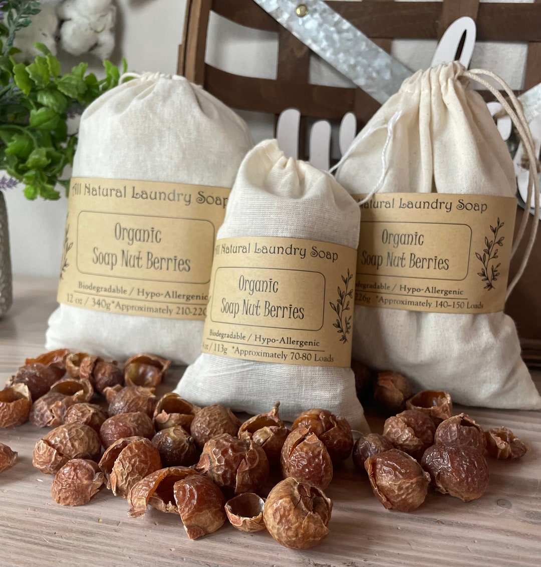 Organic Soap Nut Berries natural Laundry Soap natural Shampoo biodegradable compostable zero Waste Etsy UK