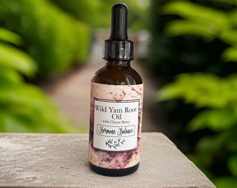 Wild Yam Root Oil with Castor Oil- Vegan friendly- Cruelty Free