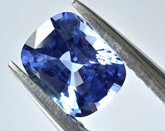 Natural Blue Sapphire 1.31 Cts Ceylon Cushion Shape