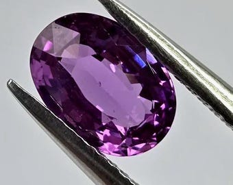 Natural Rare 2.06cts Purple Sapphire Ceylon