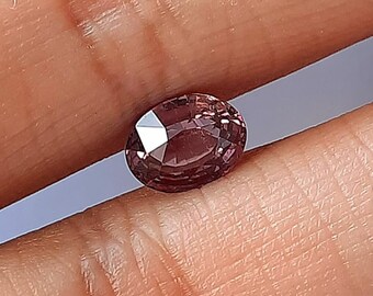 Flawless Certified Natural Pink Sapphire | Oval  Shape | 2.07 Ct