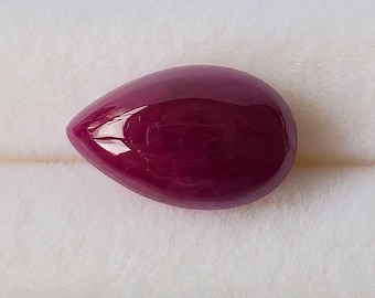 Flawless Ruby Cabochon Statement Piece Burma 6.95 Cts