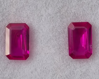 Mozambique Matched Ruby Pair 0.86 Cts