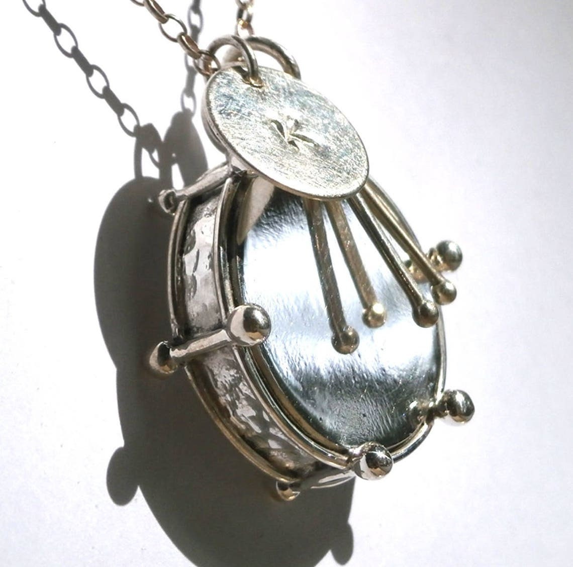 Collana Per Batteristi - Ciondolo Bacchette In Lega Di Titanio Con Catena | Gioiello Musicale Per Uomini E Donne - Foto 3