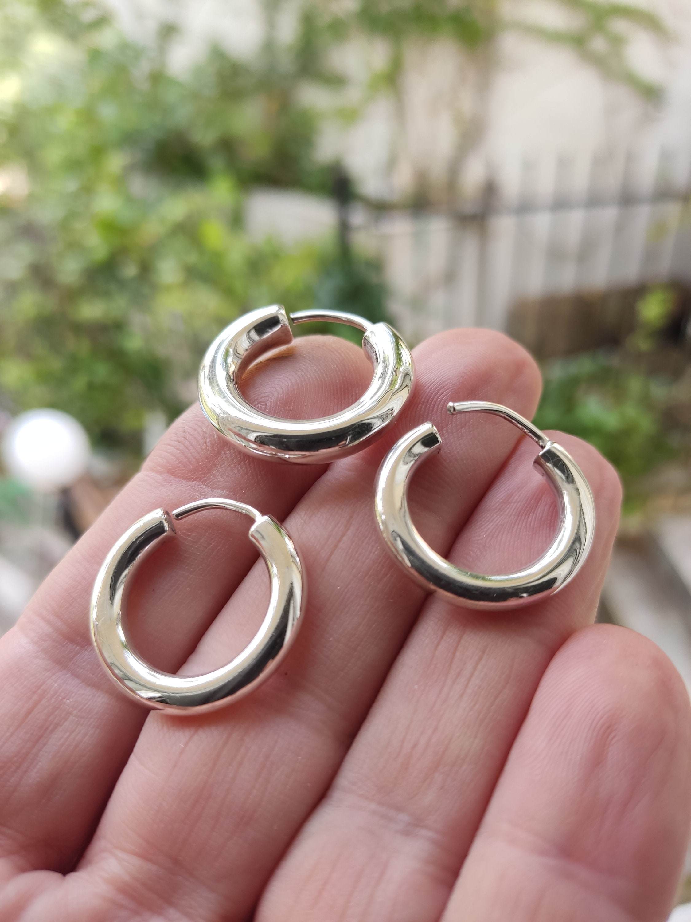 Sterling Silver Thick Septum Ring: Converts Thin Gauge Piercing to Thick  Look - Etsy